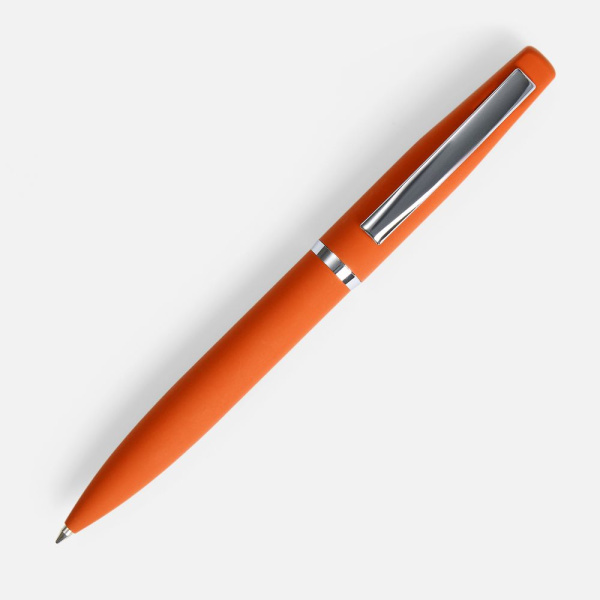Ручка шариковая Bolt Soft Touch, оранжевая, 13,8х1,3 см