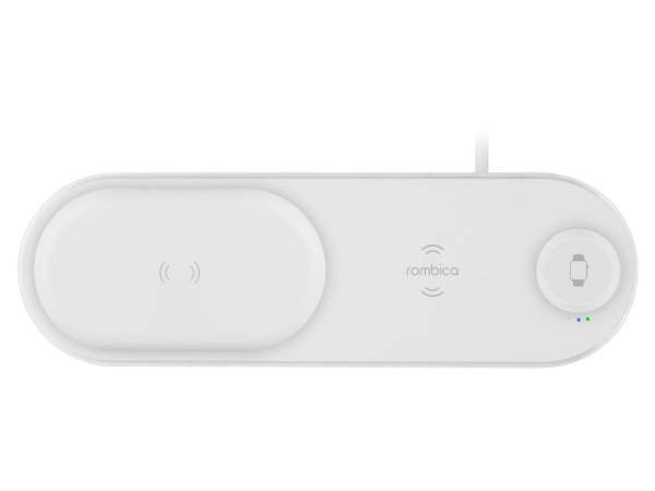 Набор из зарядной станции 4-в-1 и внешнего аккумулятора «NEO DeskStation Pro», 8000 мАч, Цвет белый