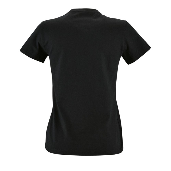 Футболка женская Imperial Fit Women, черная, S–XXL
