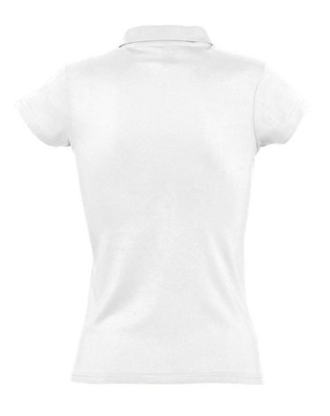 Рубашка поло женская Prescott Women 170, белая, S–XXL