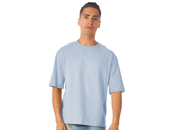 Футболка оверсайз «Liyon» унисекс, Размер XL-2XL, Цвет небесно-голубой