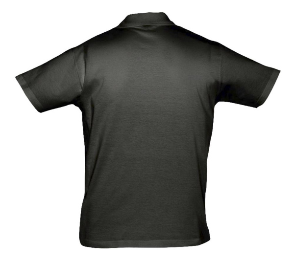 Рубашка поло мужская Prescott Men 170, черная, S–XXXL