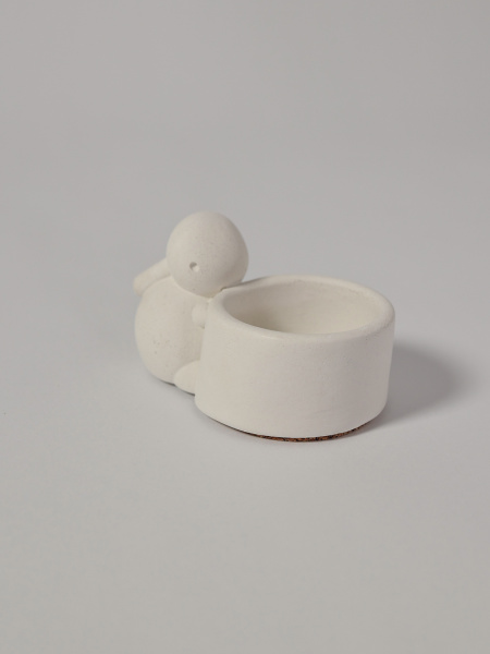 Маленький Зайчик - Статуэтка-подсвечник декоративная из гипса, арт. g005003