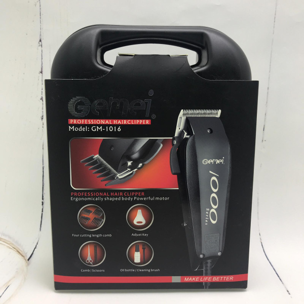 Профессиональная машинка для стрижки волос Gemei GM-1016  (оригинал)