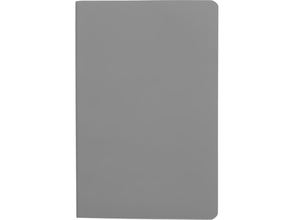 Блокнот А5 «Softy» soft-touch, Размер A5, Цвет серый
