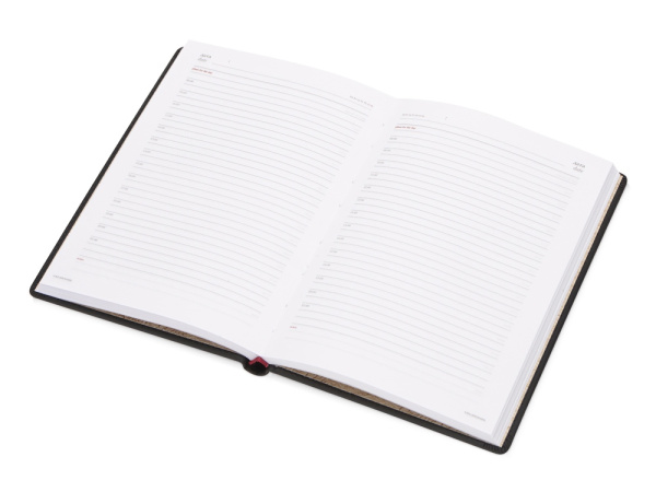 Ежедневник недатированный А5 «Velvet», Размер A5, Цвет черный