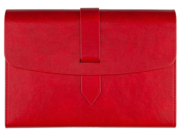 Ежедневник недатированный А5 «Senate» с магнитным клапаном, Размер A5, Цвет красный