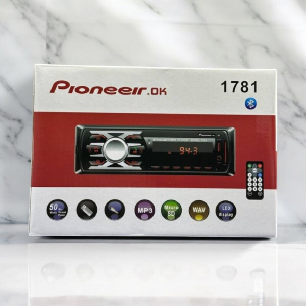 Автомагнитола Pioneer.ok 1781 / Простая и функциональная