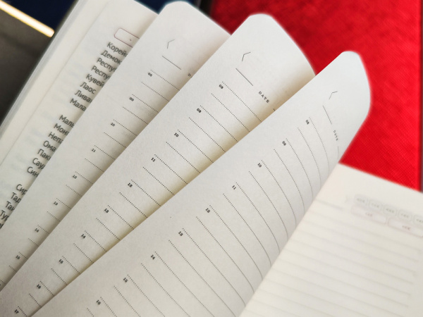 Ежедневник недатированный А5 «Bridge», Цвет черный/серебристый