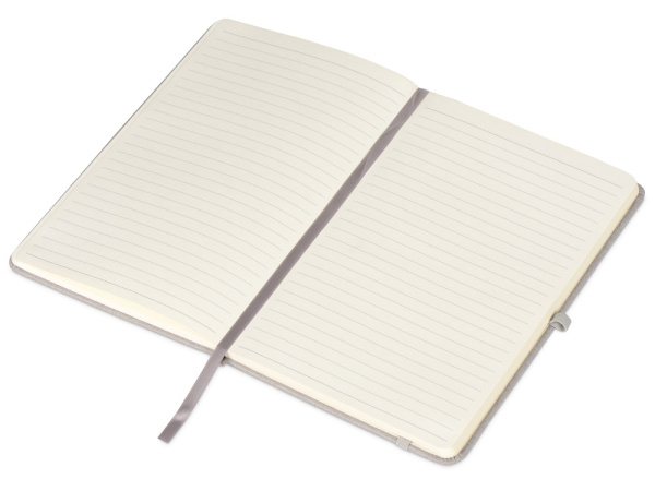 Блокнот А5 «Ribby», Цвет светло-серый