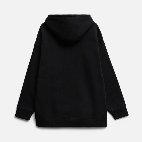 Худи оверсайз унисекс Snuggie, черное, XS–XXL