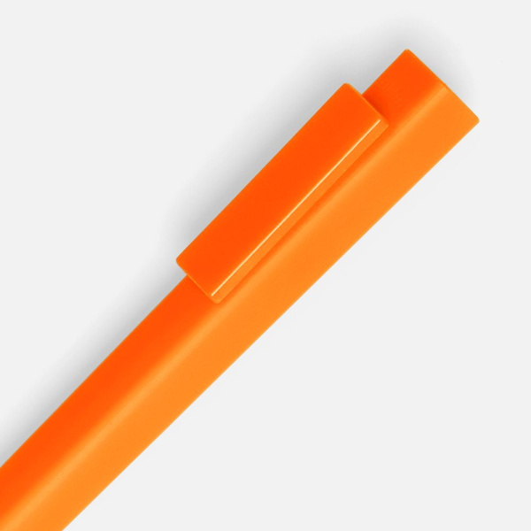 Ручка шариковая Swiper SQ Soft Touch, оранжевая, 14,5x1,1 см