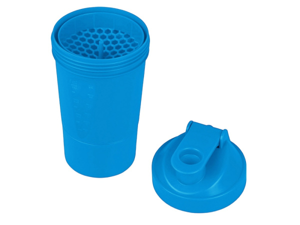 Шейкер для спортивного питания «Level Up», Цвет голубой