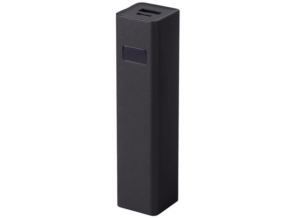 Внешний аккумулятор «Rail» c дисплеем, 5000 mAh, Цвет черный