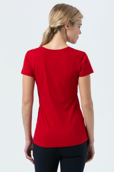 Футболка женская Metropolitan, красная, S–XXL