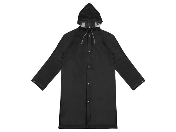 Дождевик «Hawaii» c чехлом унисекс, Размер XL-2XL, Цвет черный