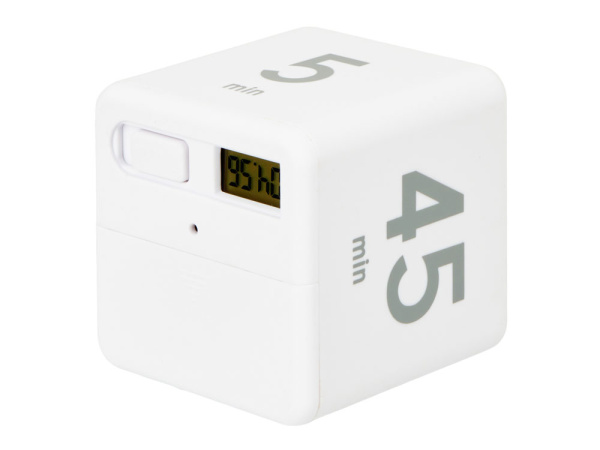 Таймер «Time Capsule» софт-тач, Цвет белый