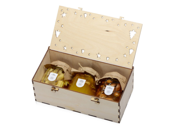 Подарочный набор «Trio honey», Цвет натуральный