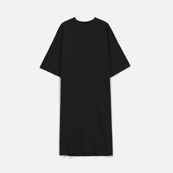 Платье D2, черное, XS–XXL