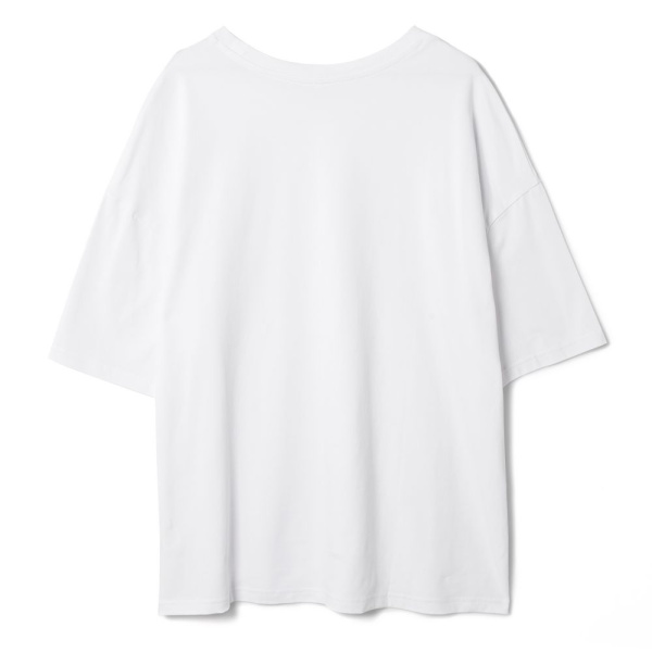 Футболка унисекс оверсайз Crosstown, белая, S–XXL
