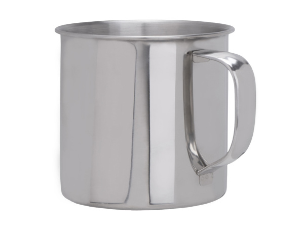 Кружка из нержавеющей стали «Trek S», Размер 350 мл, Цвет серебристый