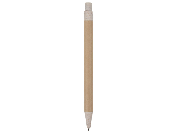 Ручка картонная шариковая «Эко 3.0», Цвет светло-коричневый/бежевый