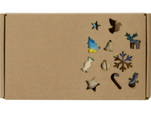 Подарочный набор для раскрашивания «Christmas Toys», Цвет натуральный