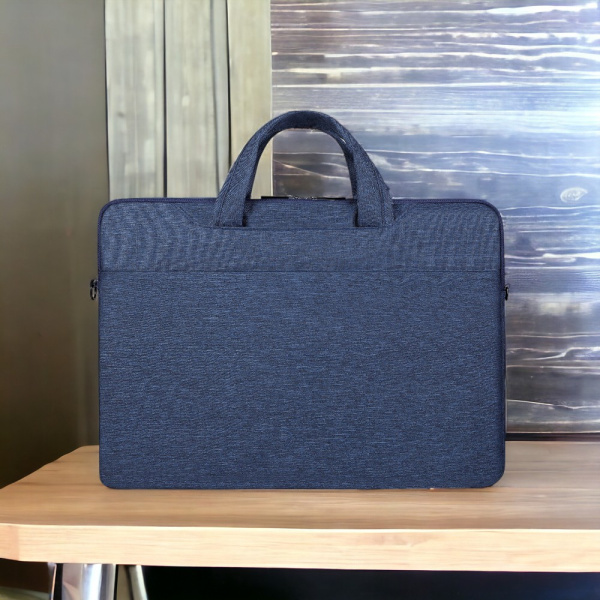 Сумка для ноутбука 17.3"  Pockelot MLB-1045, синяя / Два кармана для ручек