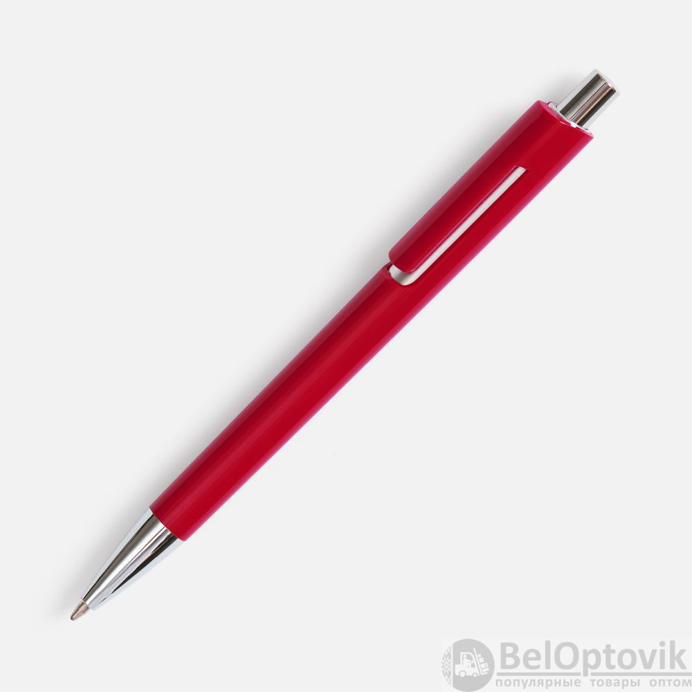 Ручка шариковая Dominanta Color, красная, 14,1х1,1 см
