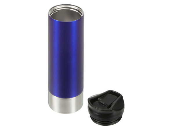 Герметичная термокружка c двойными стенками и медным слоем  «Torrid», 470 мл, Цвет темно-синий