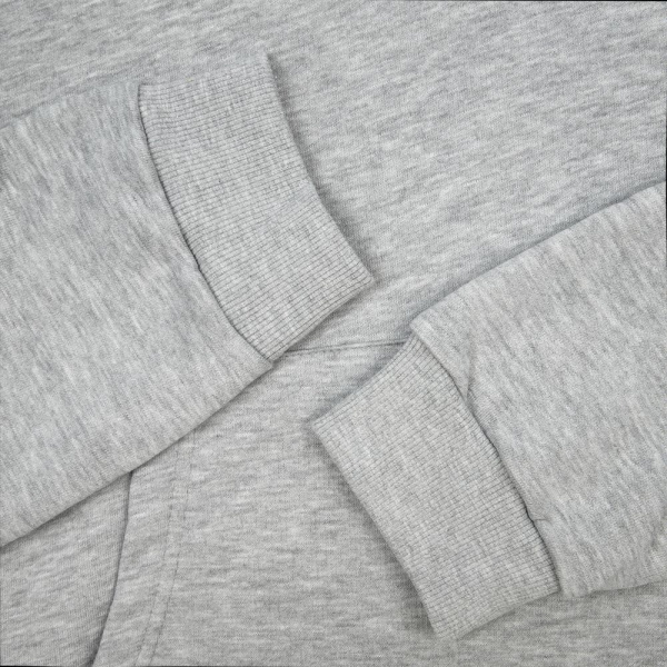 Худи унисекс Tuloksa 280, серый меланж, XS–5XL