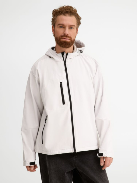 Куртка мужская с капюшоном Replay Men 340, белая, XS–3XL