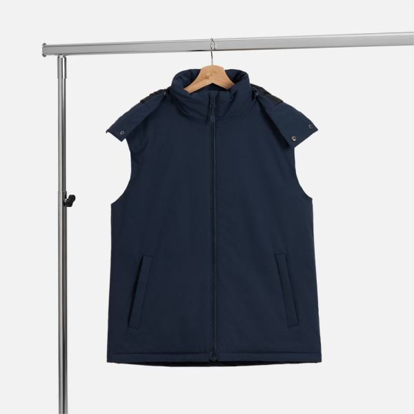 Жилет унисекс Sfera, темно-синий, S–4XL