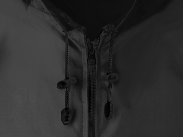 Дождевик «Sunny gold» с чехлом и проклеенными швами, Размер XL/2XL, Цвет черный