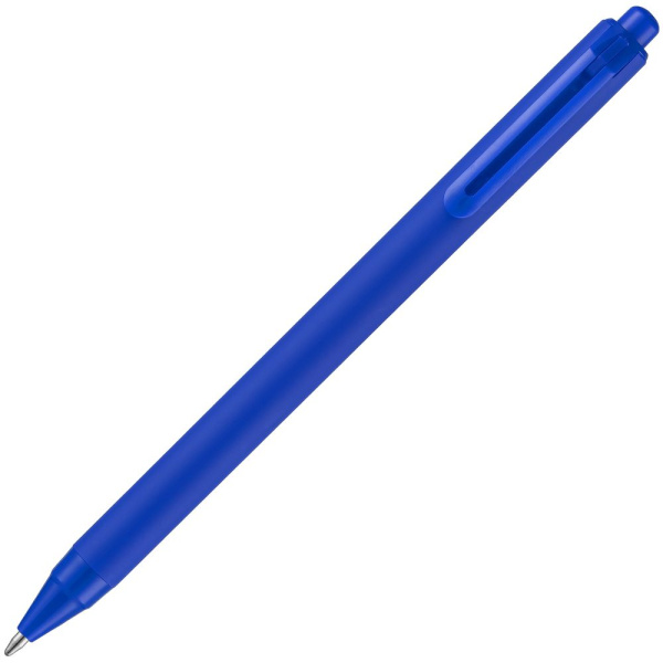 Ручка шариковая Cursive Soft Touch, синяя, 14,5х1 см