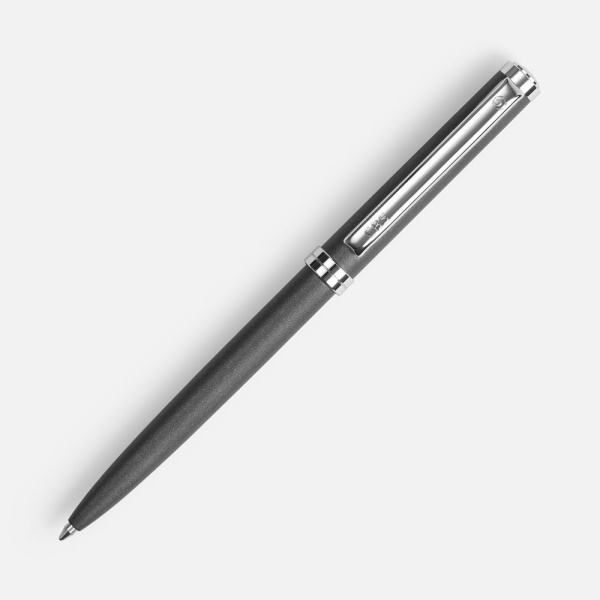 Ручка шариковая Delgado, серая, 13х0,9 см