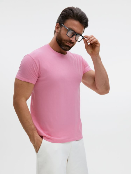 Футболка унисекс Regent 150, розовая орхидея, XS–XXL