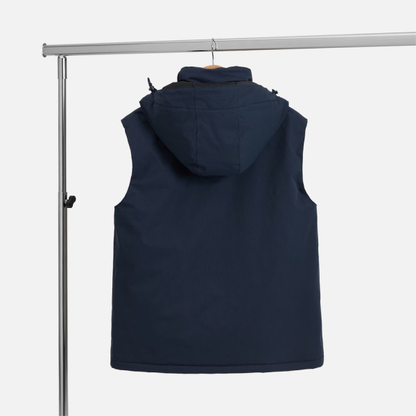 Жилет унисекс Sfera, темно-синий, S–4XL