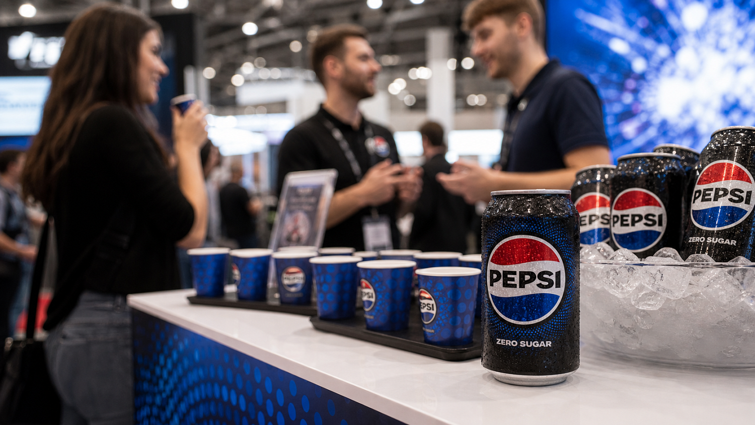 Дегустационная зона Pepsi Challenge Taste Tour
