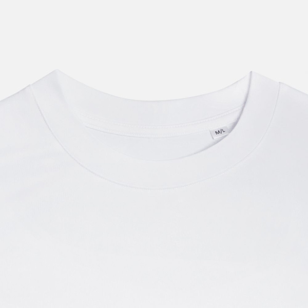 Футболка из бифлекса Morfiss, белая, XS–XXL