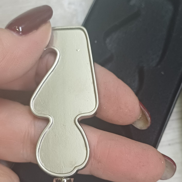 Брелок-открывалка «Human», Цвет серебристый