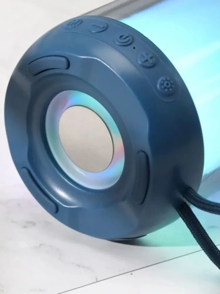 Портативная Bluetooth-колонка TG-346, RGB-подсветка, слот для карты памяти, защита от влаги, цвет в ассортименте / Компактный звук с ярким светом