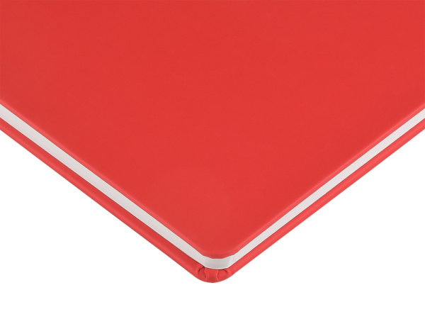 Еженедельник с каменной бумагой А5+ «Carrara», Цвет красный