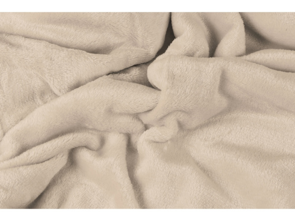 Плед мягкий флисовый «Fancy», Цвет бежевый