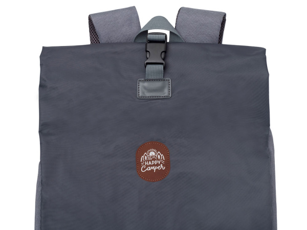 Рюкзак «Glaze» для ноутбука 15'' с патчем, Цвет серый