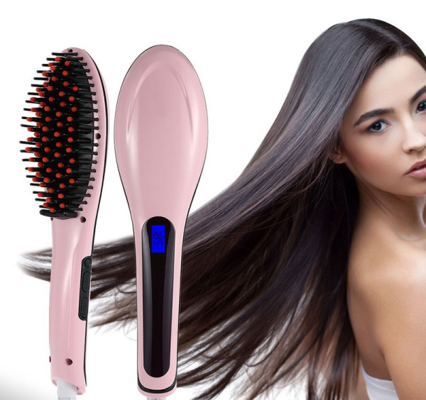 Расчёска для выпрямления волос Fast Hair Straightener HQT 906