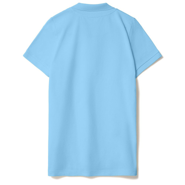 Рубашка поло женская Virma Lady, голубая, S–XXL
