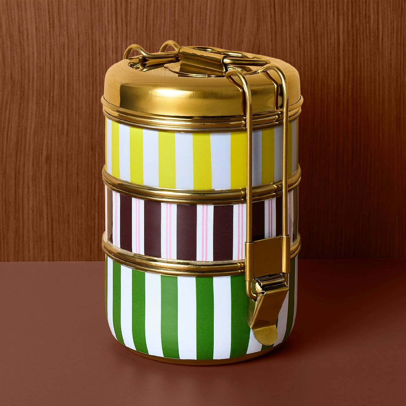 Многоуровневый металлический tiffin box Rosie Assoulin x Target